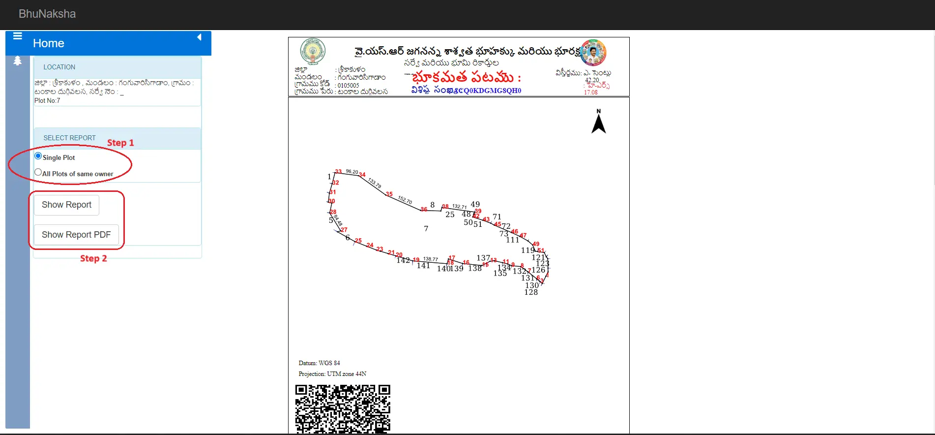 Bhu Naksha AP (Cadastral Map FMB) - Meebhoomi AP @ bhunaksha.ap.gov.in ...